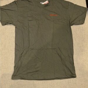 Snap Dark Green Men's Short Sleeve Tee